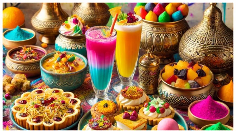 હોળીની વાનગીઓની મજા કંઇ ઓર જ હોય છે - પ્રતીકાત્મક તસવીર એઆઇ જનરેટેડ